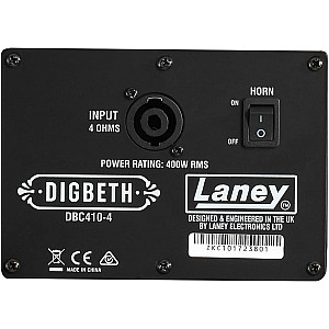 Laney DBC410-4 Digbeth 400 watt 4x10 inch Bass Amplifier Cabinet