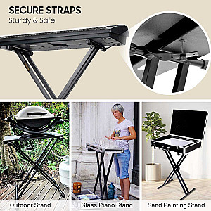 Vesacom KS21 Double X Keyboard Stand
