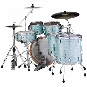 Pearl Session Studio Select 6 Piece Drum Set, Ice Blue Oyster