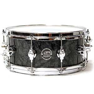DW Performance DRPF6514SSBD 14X6.5 inch Snare Drum, Black Diamond
