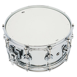 DW Performance USA DRPM6514SSCS Chrome Over Steel 14x6.5 inch Snare Drum