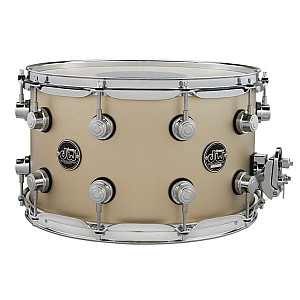 DW Performance USA DRPT0814SSGT Maple 14x8 inch Snare Drum, Gold Mist