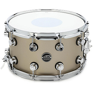 DW Performance USA DRPT0814SSGT Maple 14x8 inch Snare Drum, Gold Mist