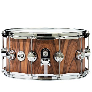 DW Collector's DRX66514SSG 14x6.5 inch Snare Drum SSC Maple Exotic Santos Rosewood