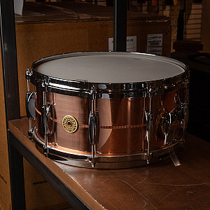 Gretsch G4164C2 USA 2mm 6.5" x 14" Copper Snare Drum 