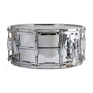 Ludwig Brass Chrome LB402B 6"x14" Snare Drum 