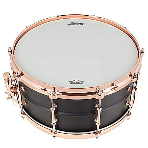 Ludwig Black Beauty Hot Rod LB427TDC 6.5"x14" Brass Tube Lugs Snare Drum