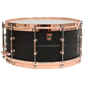 Ludwig Black Beauty Hot Rod LB427TDC 6.5"x14" Brass Tube Lugs Snare Drum