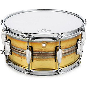 Ludwig Raw Brass LB464R 6.5"x14" Snare Drum