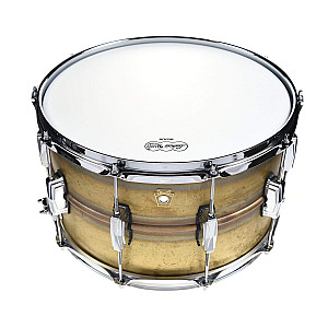 Ludwig Black Beauty Raw Brass Tube Lug LB484R 8"x14" Snare Drum