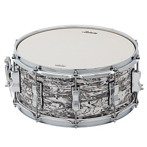 Ludwig Classic Maple LS403XXWA 6.5"x14" Snare Drum, White Abalone 