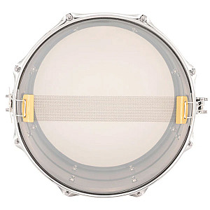 Ludwig Universal Brass LU0713C Snare Drum with Chrome Hardware