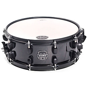 Mapex MPX MPNMP4550BMB Transparent Midnight Black 14x5.5 inch Snare Drum