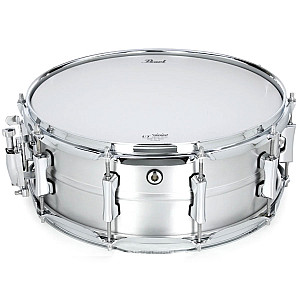 Pearl Primal Collective PSC1455A 14x5.5inch Snare Drum, Brushed Aluminum