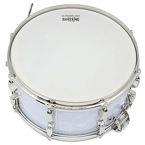 Slingerland Radio King Solid Maple 7"x14" Limited Edition Snare Drum, White Marine Pearl