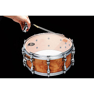 Tama PMM146-STM 14x6 inch Starphonic Snare Drum, Satin Mappa Burl Made in Japan