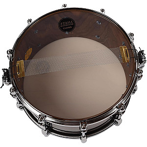Tama PWB147-GWB 14x7 inch Starphonic Walnut Snare Drum, Gloss Black Walnut Burl