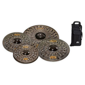 Meinl Classics Custom Dark CCD14161820 Complete Cymbal Set (Free Stick Bag)