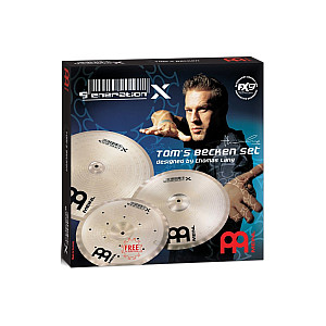Meinl Generation X GXTB14/16/18 Tom Becken Cymbal Set