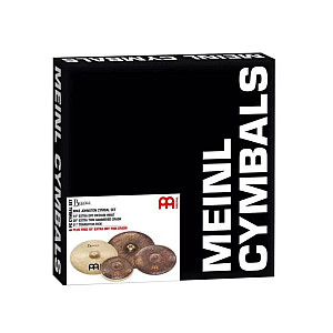 Meinl Byzance Cymbal Box Set MJ401+18 Mike Johnston Pack With Free 18" Byzance Extra Dry Thin Crash