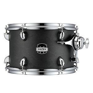 Mapex Mars Maple MM628SFU KD 6 Piece Studioease Drum Set, Matte Black