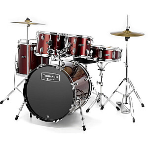 Mapex Tornado TND5295FT 5 Piece Drum Set With Cymbal
