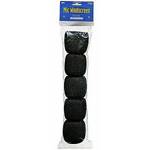 Samson WS1 Microphone Windscreen 5-Pack