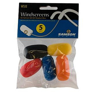 Samson WS5E Headset Microphone Windscreen 5-Pack 