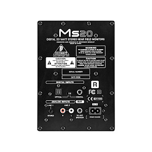 Behringer MS20 Digital Monitor Speakers (Pair)
